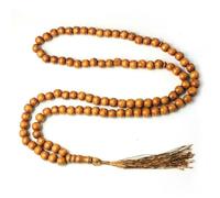 KOGMMYSEVP Chapelet de prière islamique en bois 99 perles - Bijoux musulmans - Pèlerinage - Rituels traditionnels du Ramadan, Islam
