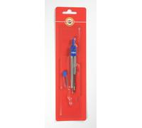 KOH Compas métal école primaire avec mine de rechange assortie