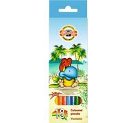 KOH crayons de couleur école oiseau 18pcs