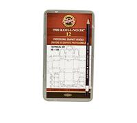 Koh-I-Noor 1502/ 1 Technic Set de Crayons Grades HB 10H, Noir