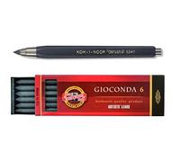 Koh-I-Noor 5347 Porte-mine mécanique Diamtre 5.6mm - Noir + Koh-I-Noor Mine Graphite pour porte-mine 5.6mm Diamtre 120mm 6B