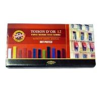 Koh-I-Noor TOISON D'OR 8586 Crayons Pastels Doux pour l'Artiste (Pack of 48)