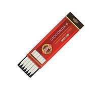 KOH-I-NOOR Craies à dessin pour porte-mines 5,6 mm de diamètre 120 mm - Blanc