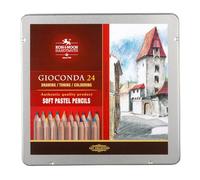 Koh-I-Noor - Crayons pastels doux - Crayons d'Artiste - Set de 24