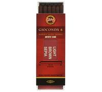 Koh-I-Noor Drawing Craies à dessiner pour Porte-mine 5.6mm Diamtre 120mm - Sepia Brun Clair