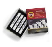 Koh-I-Noor Gioconda 8692 Artificial Extra White Coals Pack of 4 Various Gradations