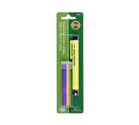 Koh-I-Noor Hardtmuth Set De Craies De Tailleurs S128 Avec Support 6 , Portemines, Crayons