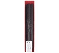 KOH-I-NOOR Lot de 2 mines en graphite de qualité 6B pour porte-mines de 2 mm de diamètre et 120 mm.