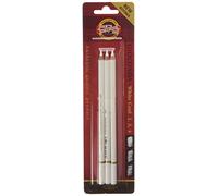 Koh-I-Noor Crayons à charbon blanc – Lot de 3