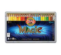 Koh-I-Noor MAGIC Jumbo Crayon de Couleur Triangulaire (Lot de 24)