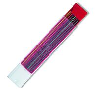KOH-I-NOOR Mines Graphites pour Porte-mine 2mm Diamtre 120mm - Couleurs assorties (Set de 6)