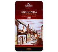 Coffret Gioconda I - Koh-I-Noor - Coffret - Noir, Fusain, Blanc, Sanguine, Sépia