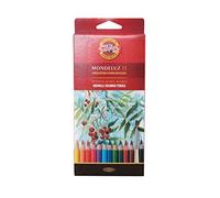 Koh-I-Noor Mondeluz Fruit Crayons de Couleur Aquarelle (Set de 12)