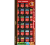KOH-I-NOOR Mondeluz Set Landscape Ensemble de peintures à l'aquarelle 24 pcs