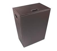 Koh-I-Noor - Panier à linge et poubelle - Panier à linge marron foncé Ecopelle 60cm