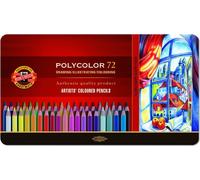 KOH-I-NOOR Polycolor Artist's Coloured Pencils Coffret crayons de couleur Coloré 72 pièces