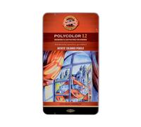 Koh-I-Noor : Polycolor Set De 12 Couleur Artiste Crayons 3822