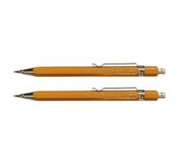 KOH-i-nOOR porte-mine en métal fallbleistifte court lot de 2 mines de 2 mm-couleur: jaune