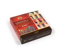KOH-I-NOOR TOISON D'OR 8516 Crayons Pastels Doux pour l'Artiste dans un coffret en carton (Lot de 48)