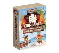 Koh-Lanta - Jeu de cartes - Le Meilleur aventurier - De 2 à 4 joueurs - 50 cartes - Dès 7 ans