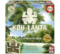 Educa Borrás – Jeu de société Koh-Lanta Le Flambeau Infernal Nouvelle version – Dès 6 ans (19352)