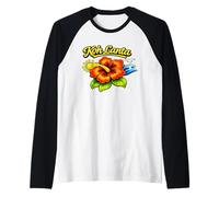 Koh Lanta Thaïlande Plage Tropicale Thaïlande Motif Floral Manche Raglan