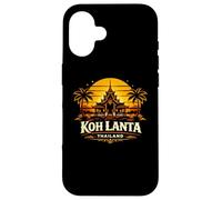 Koh Lanta Thaïlande Sunset Island Travel Design Coque pour iPhone 16