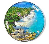 Koh Samui Thaïlande Aimant de réfrigérateur réfrigérateur congélateur aimant souvenir décoration aimant autocollant verre artisanat