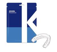 KOHEEL Gouttière Dentaire pour Grincement Nocturne, Gouttière Dentaire à Ajustement Professionnel, Gouttière Dentaire Fine pour Anti-Bruxisme, 4 pièces (2 grandes & 2 petites)