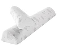 Kohentact Barrière de Lit pour Enfants - Garde-Corps en Mousse Unique en Forme de Semi-Larme avec Grip Antidérapant, Housse Respirante, Imperméable & Lavable, Gain de Place, pour Enfants et Seniors