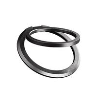 KOHIROGA Anneau magnétique pour téléphone portable, anneau magnétique amovible avec boucle de béquille. Pour iPhone Pro/Max/Plus/Mini, Samsung Galaxy, Google. Tous les téléphones portables B de 15,5 à