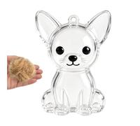 Kohita Boîte Souvenir Pour Poils D'animaux, Boîte De Rangement Transparente | Cap-sule En Acrylique Transparent, Breloque Souvenir Portable, Facile À Remplir, Cadeau Pour Propriétaires D'animaux