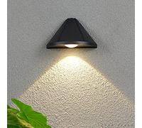 KOHKA Applique Murale Sconces North American Simplicity Triangle LED Applique Murale Intérieur/Extérieur Imperméable Et Résistant À La Pluie IP65 Applique Murale Signe Spot Mural Down Glow (Blanc
