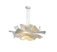 KOHKA Nordic Flower Lustre Creative Restaurant Lampe Moderne Simple Magasin De Vêtements Personnalité Éclairage Net Rouge Ins Chambre Lustre (Taille: 60X23CM, Couleur: Lumière Neutre)