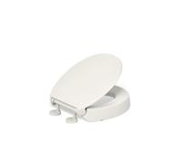 Kohler Hyten 25876-96 Lunette WC surélevée à fermeture silencieuse Motif biscuit rond