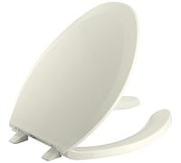 KOHLER K-4650-96 Lustra Abattant de WC à l'avant allongé Biscuit