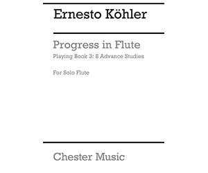 Kohler: Progress In Flute Playing Op.33 Book 3. Partitions pour Flûte Traversière
