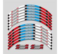 KOHLLS Autocollants Moyeu De Roue Accessoires Moto pour S1000R S1000R 1000 S1000r Bande Réfléchissante De Jante Ensemble De Bandes Décoratives Autocollant de Jante(C)