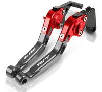 KOHLLS Leviers De Frein Et D'embrayage Levier D'embrayage De Levier De Frein Pliant CNC Pour YAZF R1 R6 2004-2014 2008 2010 2012 Moto Dirt Bike Motocross(Color 4)