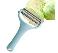 Kohlschneider Shredder | Éplucheur pommes terre à double tête | Acier inoxydable durable avec une poignée ergonomique | Cuisine à main multifonctionnelle Schäler pour les fruits et les carottes
