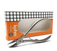 Kohm Coupe ongle pour ongles épais Acier chirurgical brossé, 12,7 cm de long