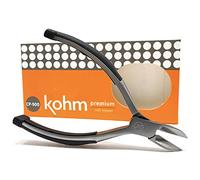 Kohm CP-900 Ongles coupe-ongles/pince coupante pour ongles épais ou incarnés orteils - Longue Mâchoire, long manche, souple, grip en caoutchouc
