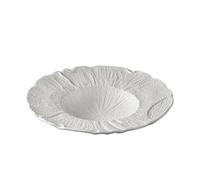 KOHUS Assiettes à dîner Grande assiette creuse occidentale, assiette creuse, vaisselle créative blanche, saladier en céramique Assiettes à Salade(B)