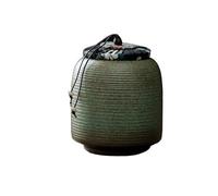 KOHUS Boîte de Thé Ceramic Tea Caddy, Household Sealed Tea Storage Jar, Storage Jar for Black Tea and Dark Tea, Small Tea Packaging Jar Conteneur de Stockage