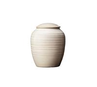KOHUS Boîte de Thé Ceramic Tea Caddy Mini Tea Caddy Awakening Tea Caddy Portable Sealed Caddy Black Tea Green Tea Sample Tea Caddy Conteneur de Stockage(C)