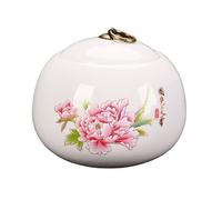 KOHUS Boîte de Thé Ceramic Tea Cans, Scented Tea, Dried Fruit Pu'er Tea, Household Sealed Cans, Tea Awakening Cans, Small and Medium-Sized Storage Cans Conteneur de Stockage(B)