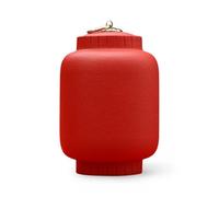 KOHUS Boîte de Thé Pot de Stockage de thé en Vrac Red Lantern Pot scellé en céramique for la Maison Petit Ornement créatif Conteneur de Stockage de Cuisine Conteneur de Stockage(A)