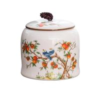 KOHUS Boîte de Thé Shishi Ruyi High-End Tea Can Pu'er Jinjunmei White Tea Longjing Conteneur de Stockage(A)