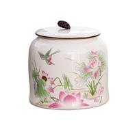KOHUS Boîte de Thé Shishi Ruyi High-End Tea Can Pu'er Jinjunmei White Tea Longjing Conteneur de Stockage(C)