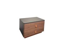 KOHUS Mesas De Noche Para Dormitorio Table De Chevet Moderne, Chambre À Coucher, Table De Rangement en Bois Massif Table D'appoint/Table De Nuit avec Tiroirs